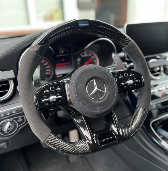 Carbon Lenkrad für Mercedes Benz A B C E W177 W247 W205 W213 W253 AMG